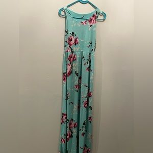 Pink Blush Maternity Maxi Dress